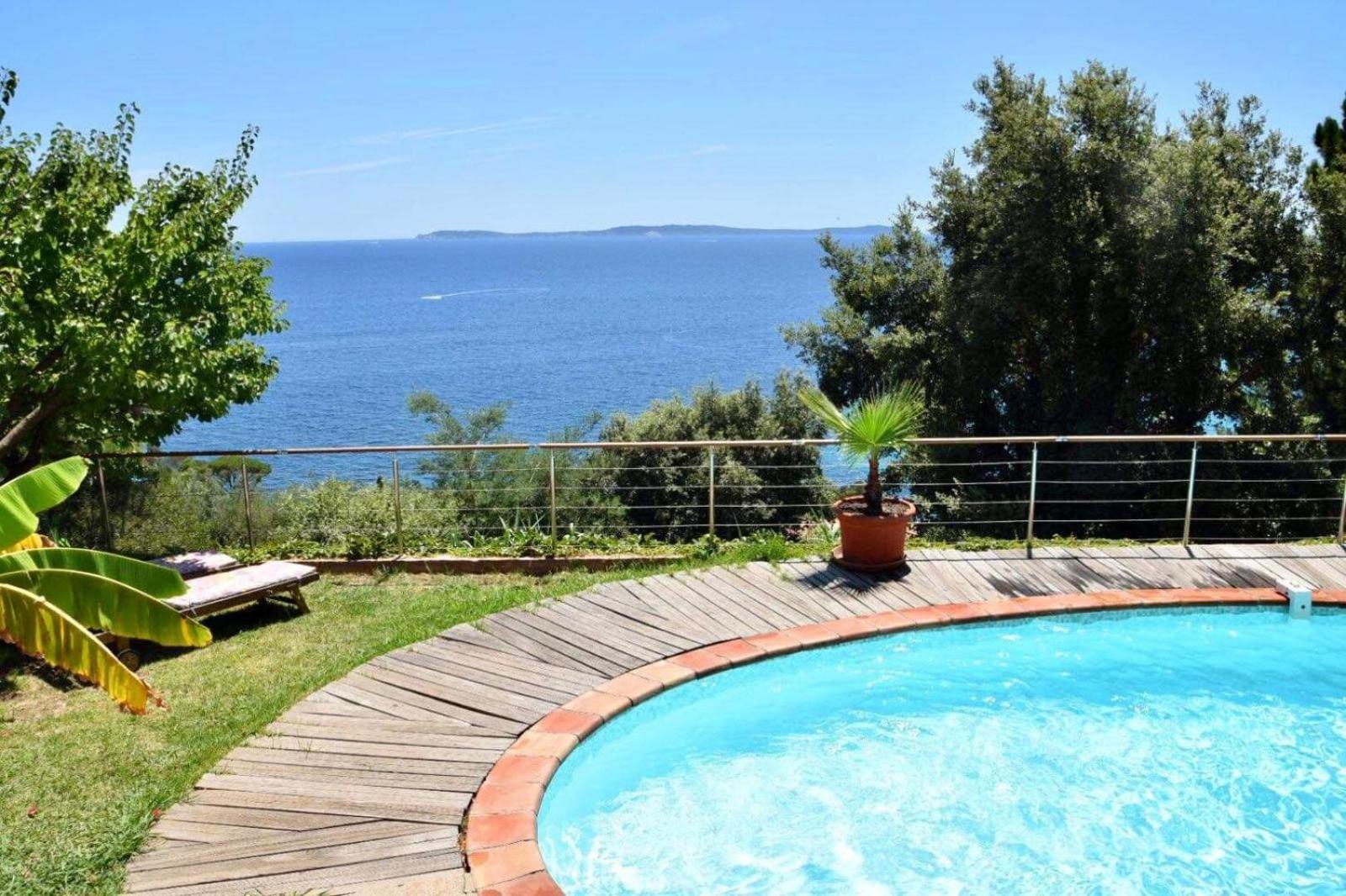 Villa les Alizés Le Le Rayol-Canadel-sur-Mer Exterior foto